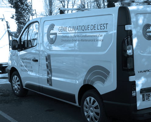 MARQUAGE ADHESIF VEHICULE