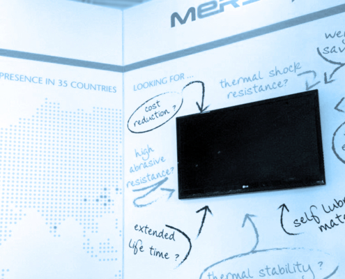 STAND TISSU TENDU H3m